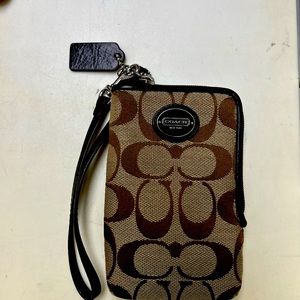 Coach wristlet
